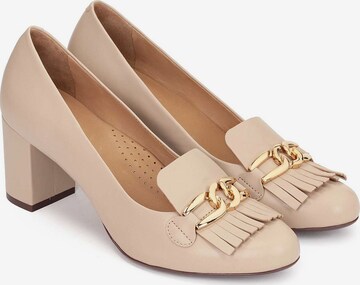 Kazar - Zapatos con plataforma en beige