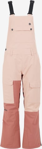 Pantalon fonctionnel 'Sakura ECO Bib' Fundango en violet : devant