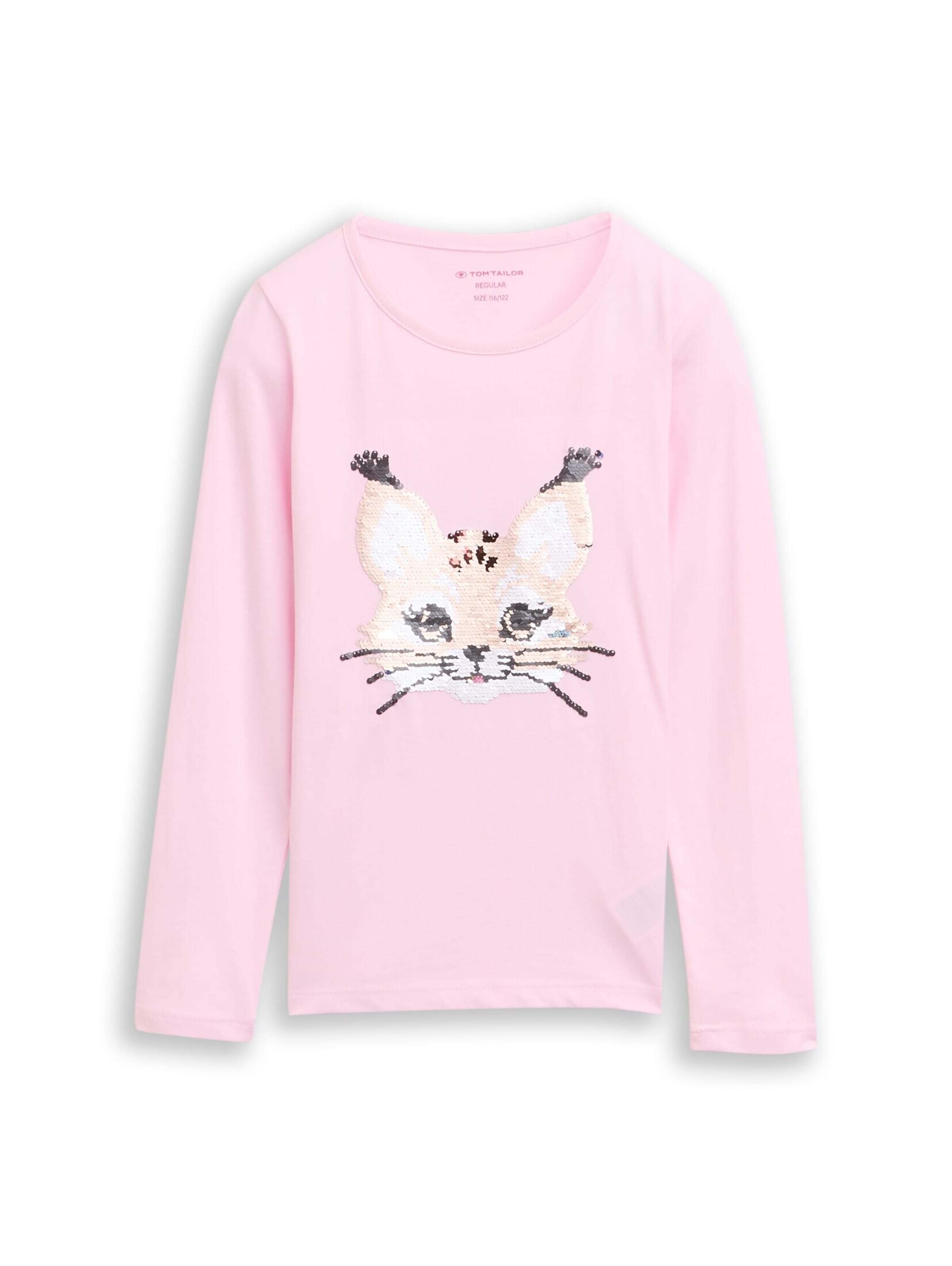 TOM TAILOR Shirt in Pink: front