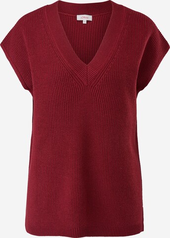 s.Oliver Pullover in Weinrot | ABOUT YOU