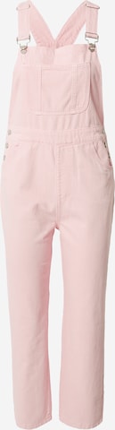 regular Pantaloni con pettorina 'LOUE' di FRNCH PARIS in rosa: frontale