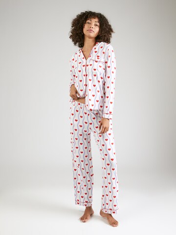 Chelsea Peers Pyjamas i hvid: forside