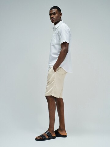 Coupe regular Chemise Salsa Jeans en blanc