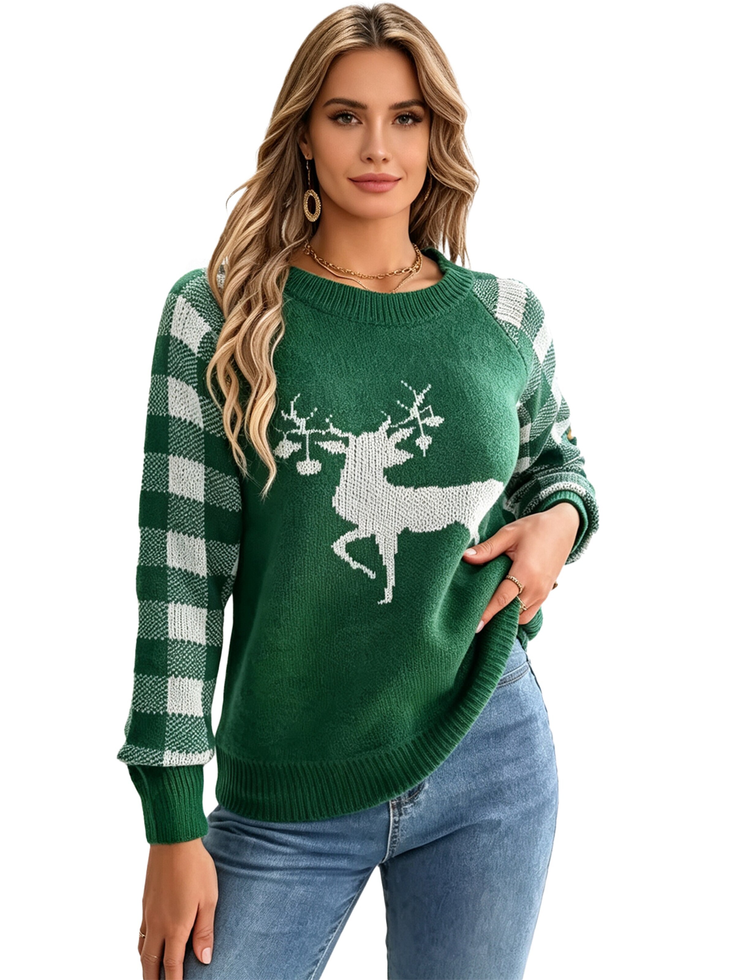 KoJooin Pullover‌‌‌‌‌ in S in grün, Produktansicht