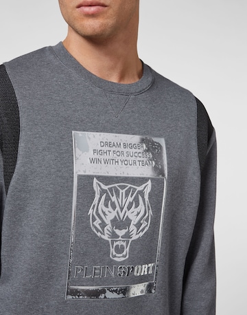 Plein Sport Sweatshirt 'Tiger' in Grau