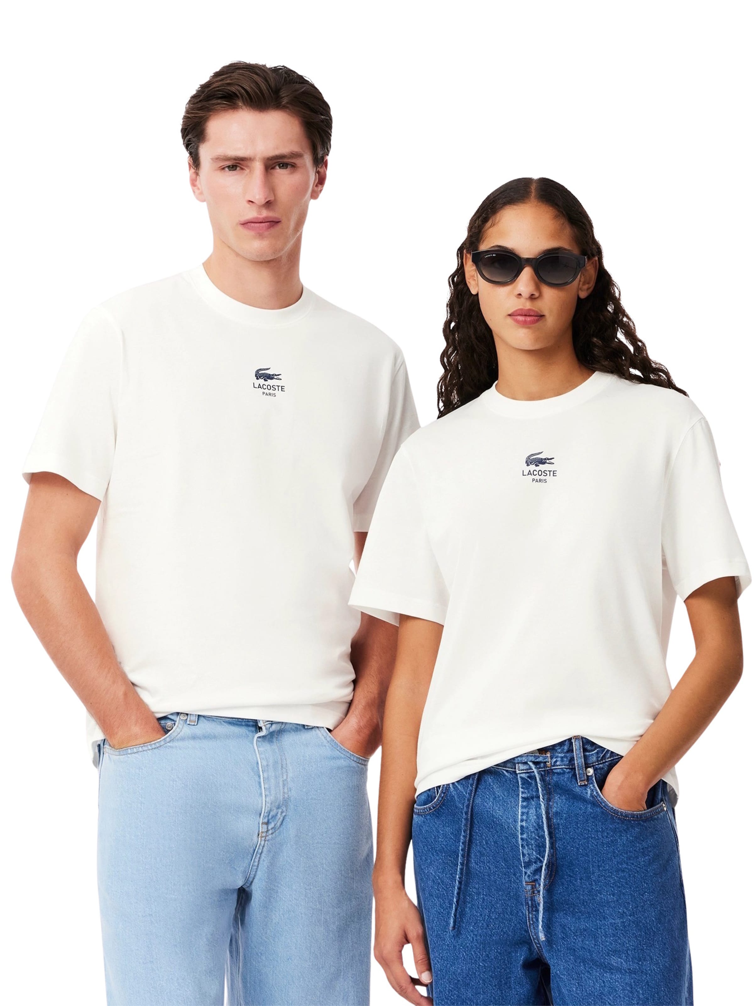LACOSTE Bluser & t-shirts i hvid: forside