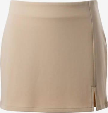 Alexa Dash Skirt in Beige: front