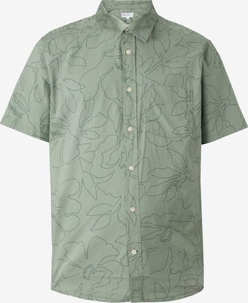 Coupe regular Chemise GAP en vert : devant