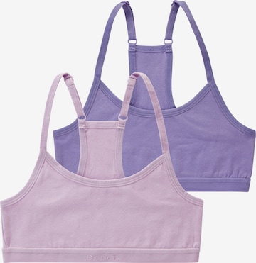 BENCH Bustier Rintaliivit värissä lila: etupuoli