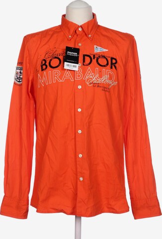 Gaastra Button Up Shirt in M in Orange: front