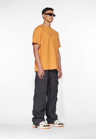 MJ Gonzales T-Shirt 'In tha Hood V.2' in Orange