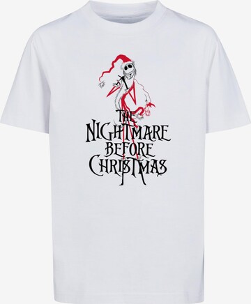 T-Shirt 'The Nightmare Before Christmas - Santa' ABSOLUTE CULT en blanc : devant