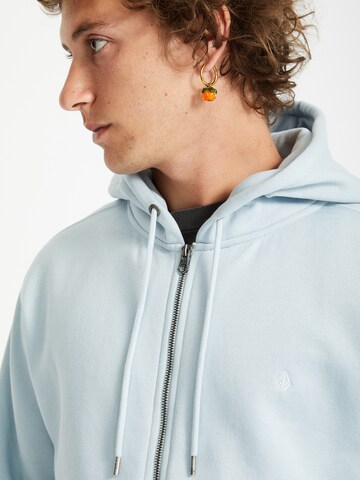 Volcom Sweatvest 'Single Stone' in Blauw