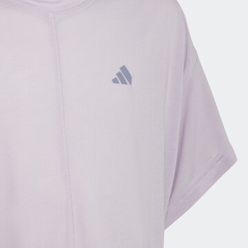 ADIDAS SPORTSWEAR Performance Shirt 'Aeroready Loose' in Purple