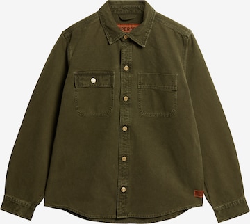 Superdry Between-Season Jacket in Green: front