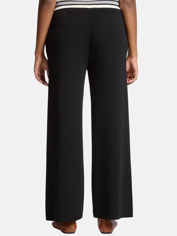 Regular Pantalon Elena Mirò en noir