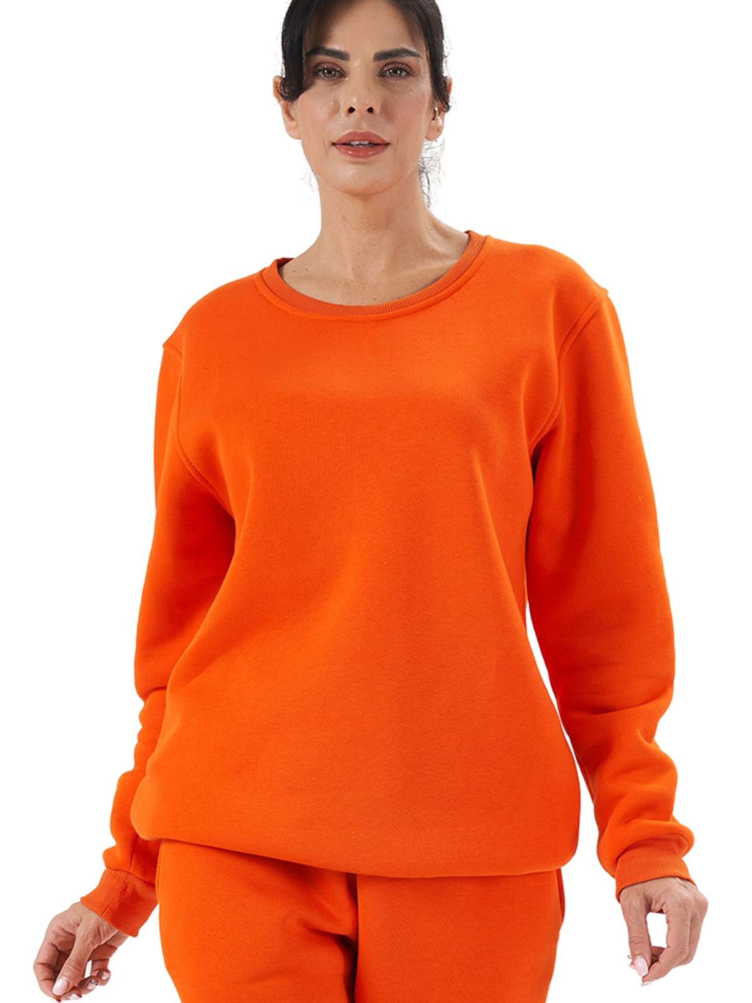 LOUIS LECLER Sweatshirt 'Avery' in Rood