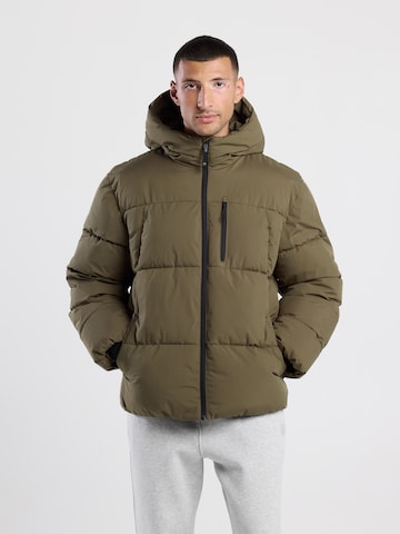 America Today Winterjas in Groen: voorkant