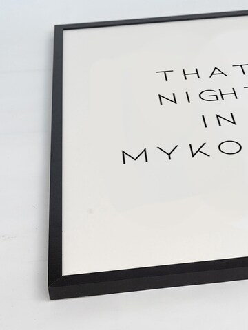 Liv Corday Bild 'That Night in Mykonos' in Schwarz