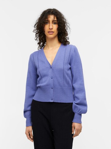 Cardigan 'FRITZI' OBJECT en violet : devant