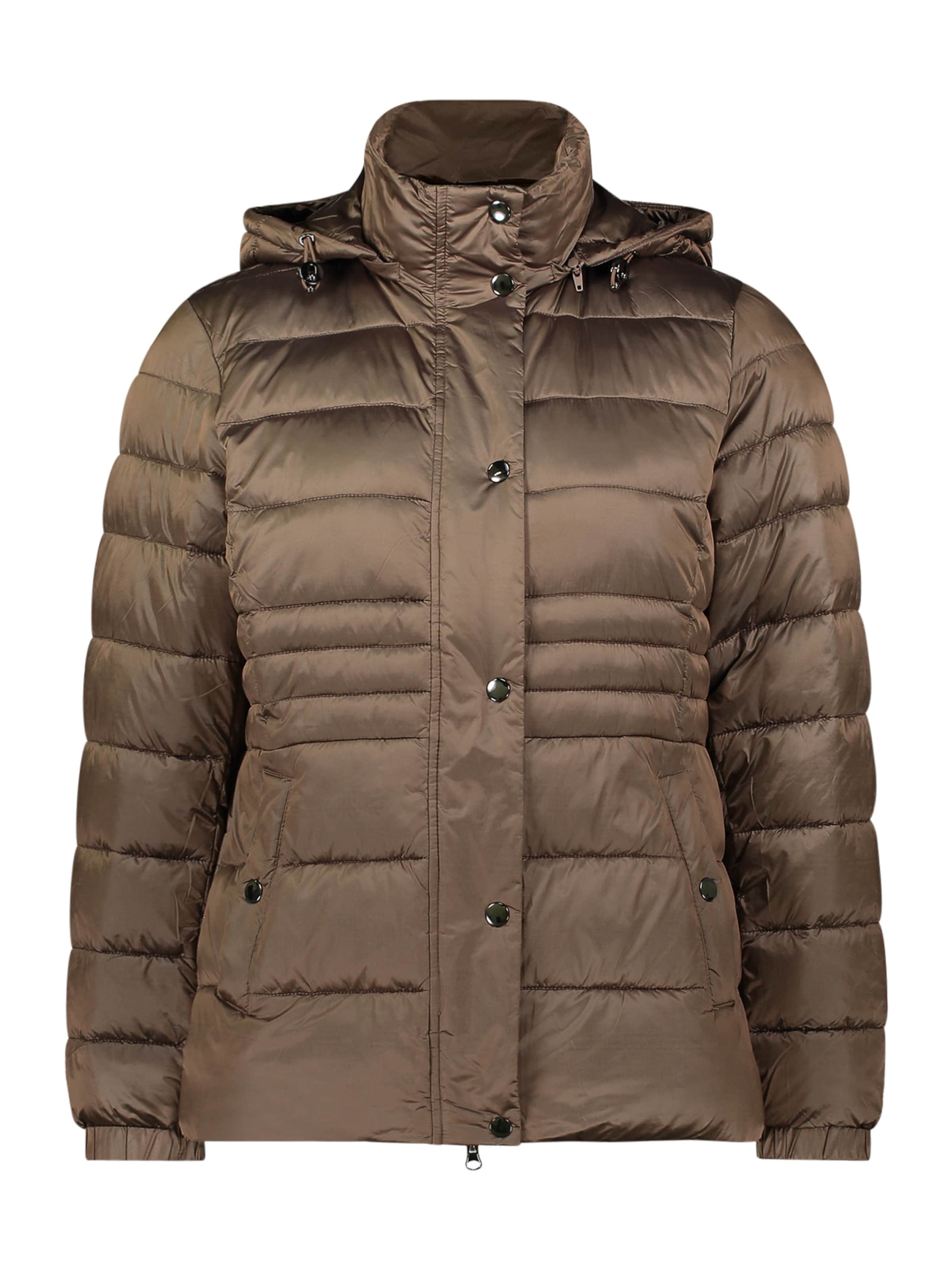 Giacca invernale di Cartoon in marrone: frontale