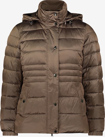 Veste d’hiver Cartoon en marron : devant