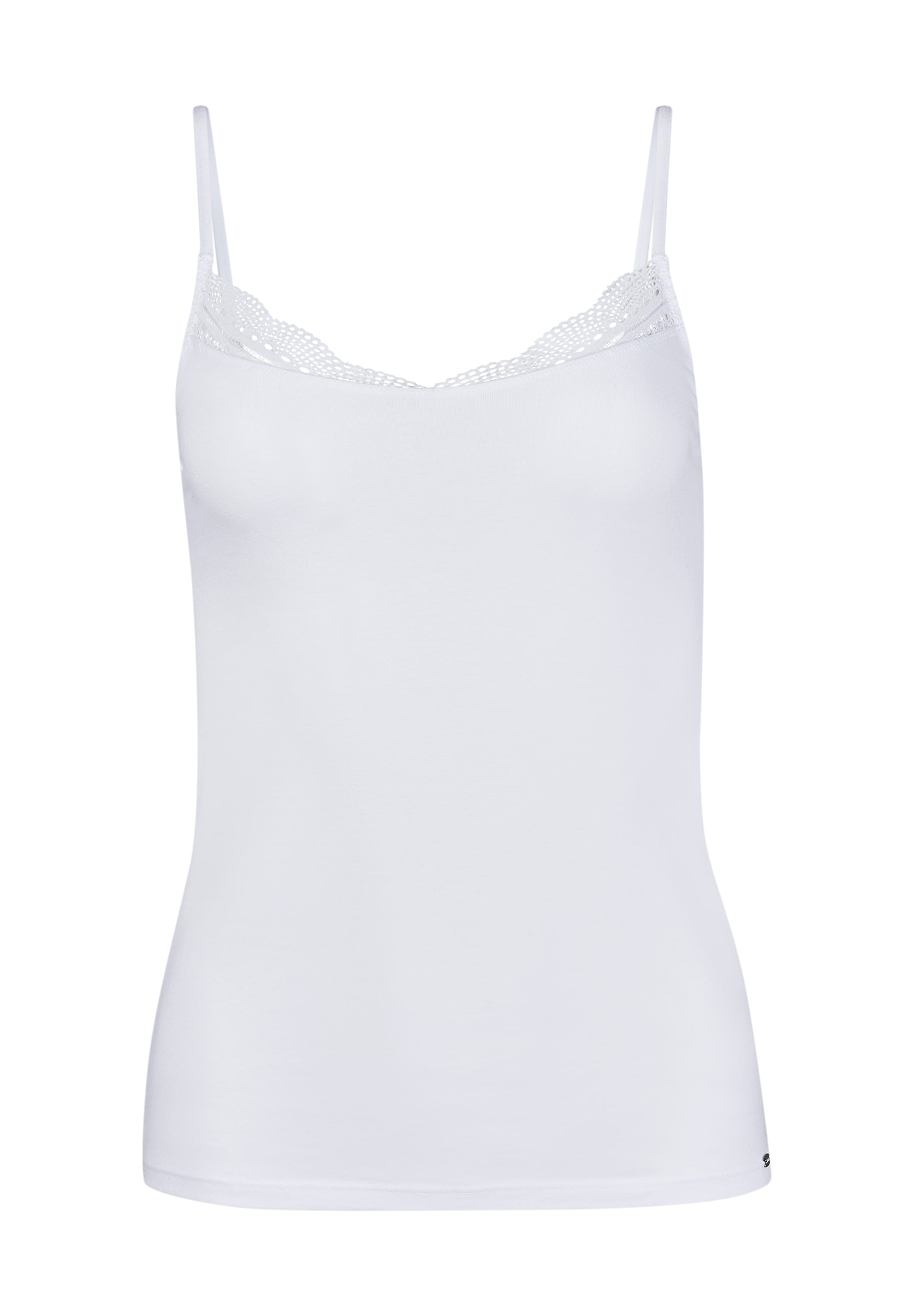 Skiny - Camiseta térmica en blanco: frente