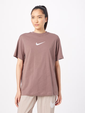 Maglietta di Nike Sportswear in lilla: frontale