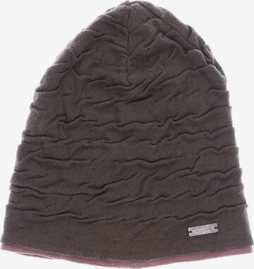 Eisglut Hat & Cap in One size in Brown: front