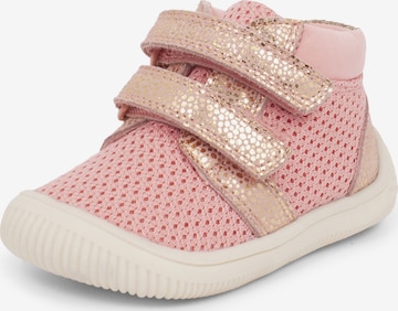 WODEN Kids First-Step Shoes 'Tristan Pearl' in Pink: front