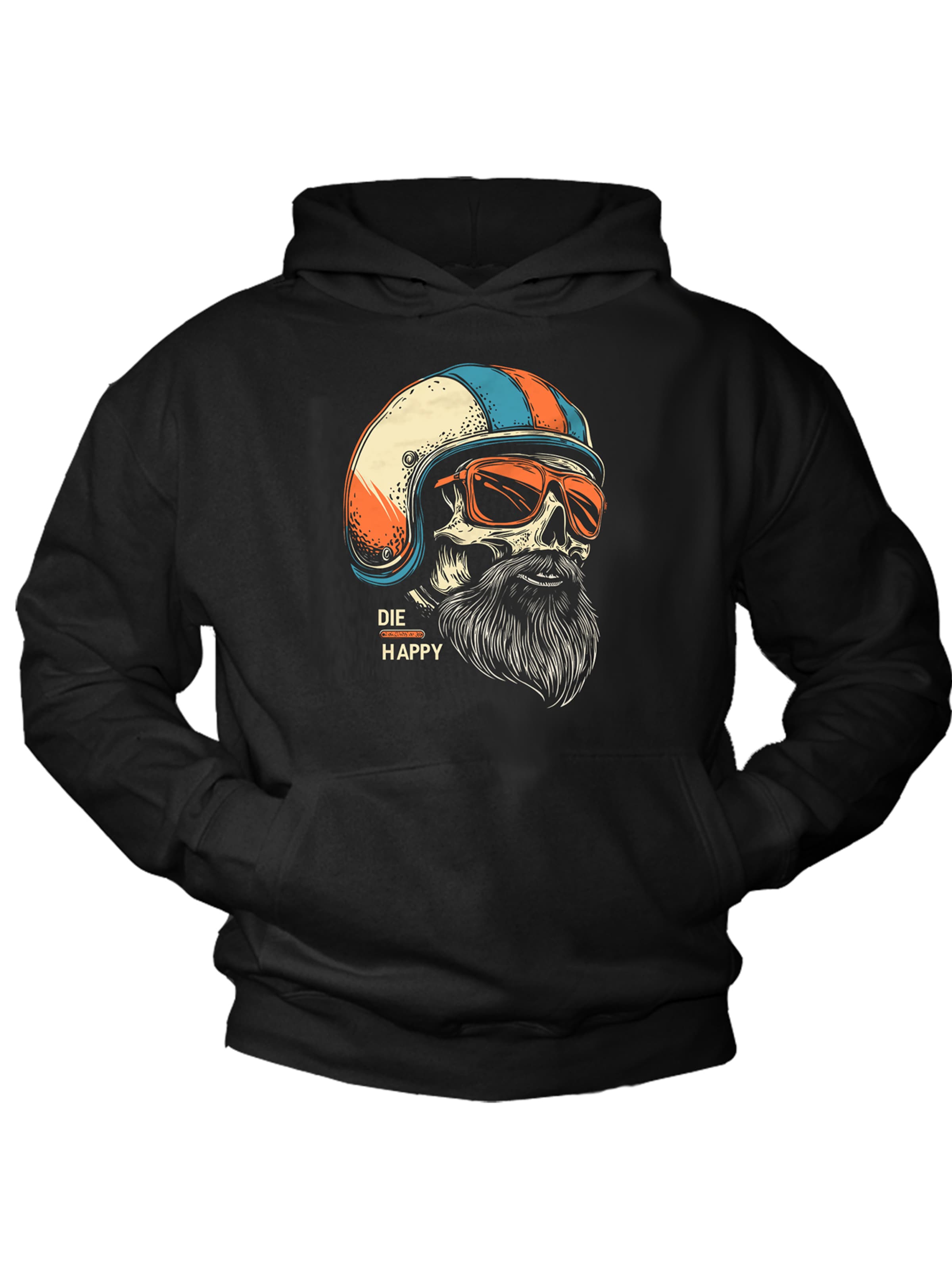 MAKAYA Sweatshirt in Black: front