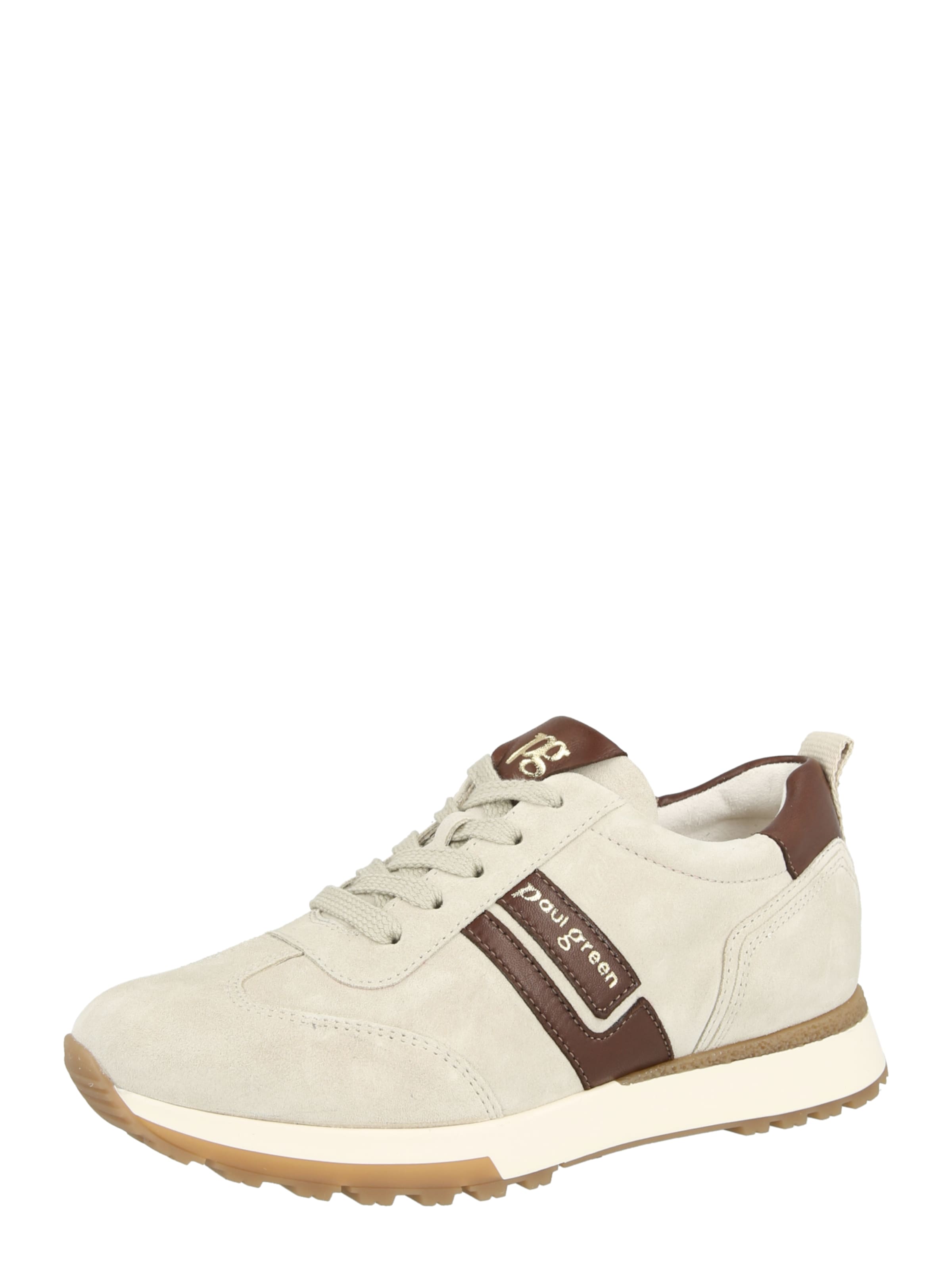 Paul Green Sneakers in Beige: front