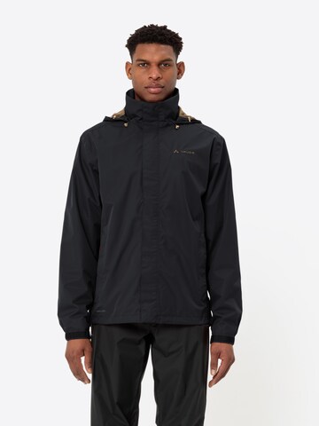 VAUDE Outdoorjacke 'Escape' in Schwarz: Vorderseite
