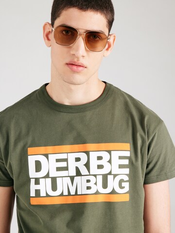 Derbe Shirt 'Humbug' in Green