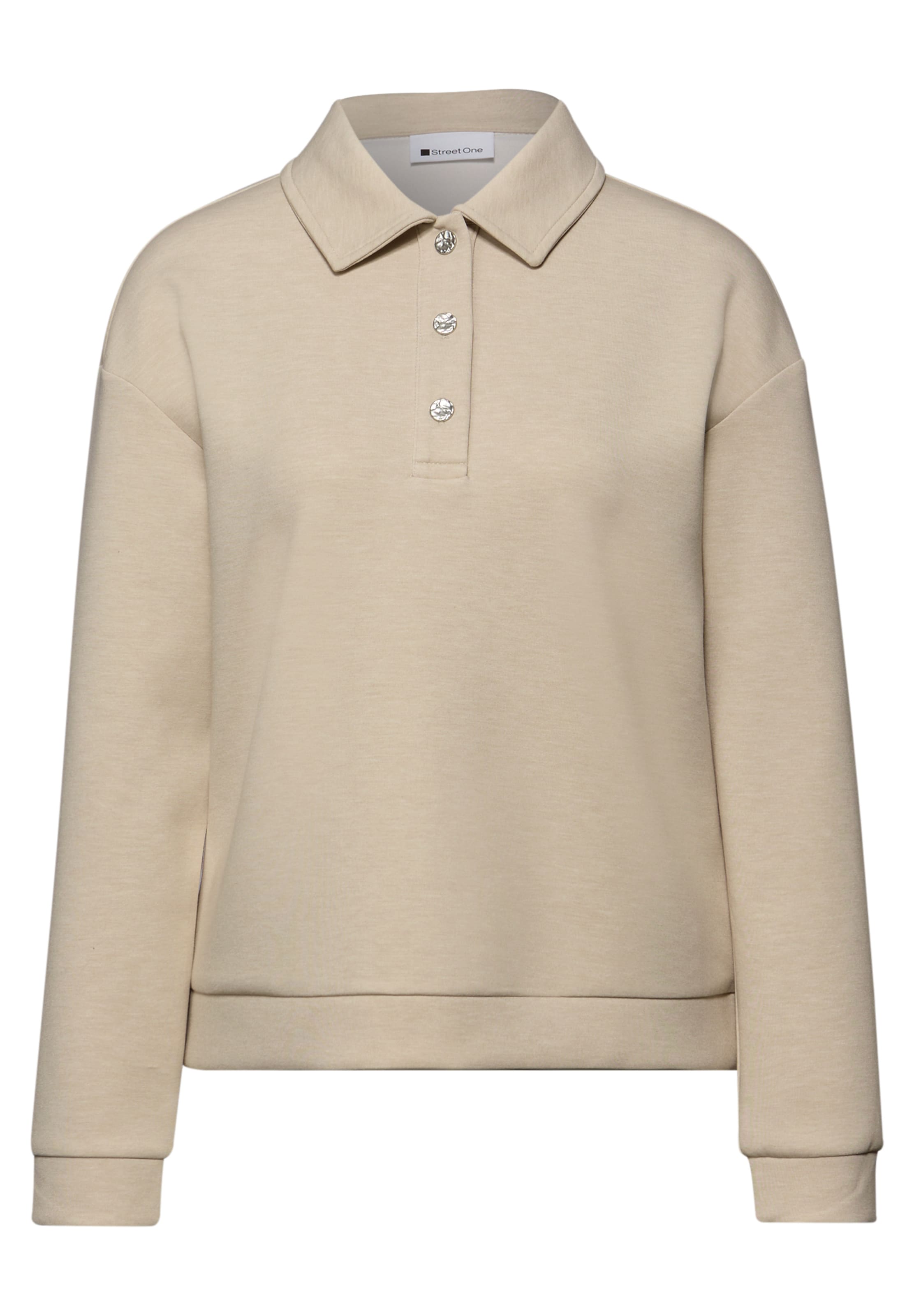 STREET ONE Shirt in Beige: front