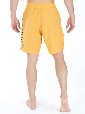 Spyder Normalny krój Kąpielówki sportowe w kolorze żółty