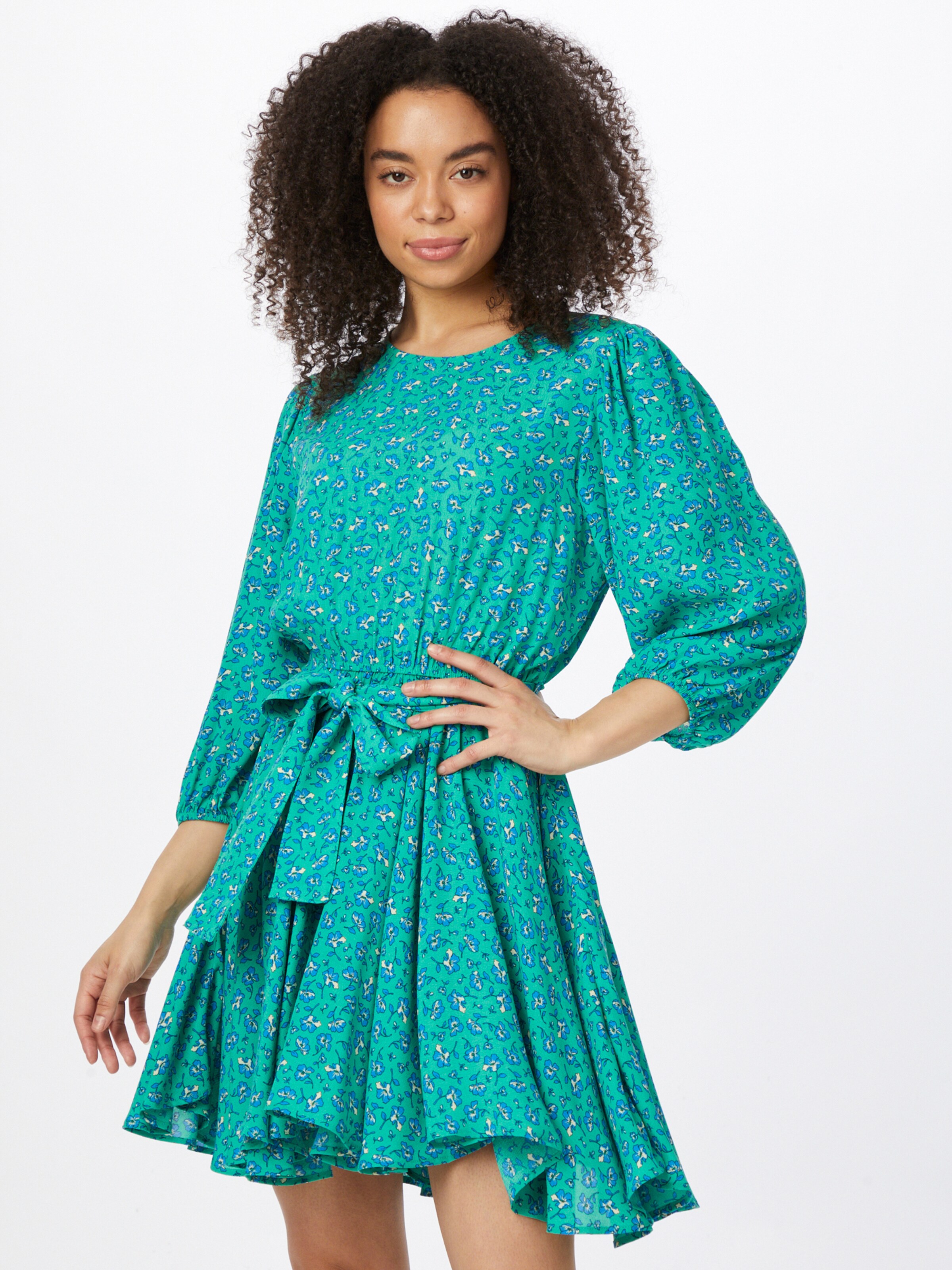 Frauen Große Größen Mavi Kleid in Jade - CH00475 Frauen Große Größen Mavi Kleid in Jade - CH00475