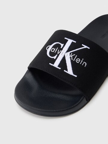 Calvin Klein - Sapato aberto 'ESS' em preto