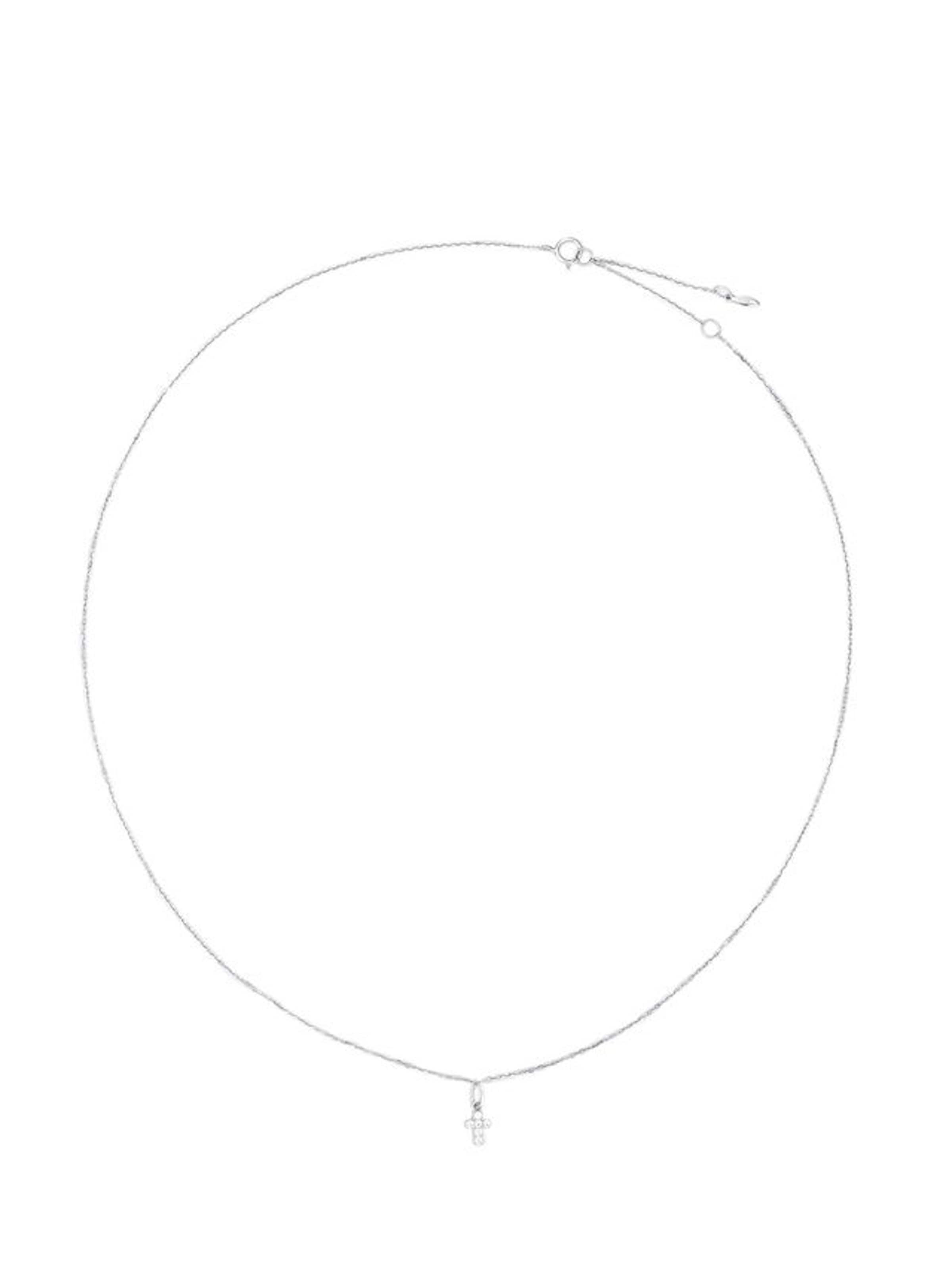 Dear Me Ketting 'Hope' in de kleur Zilver, Productweergave