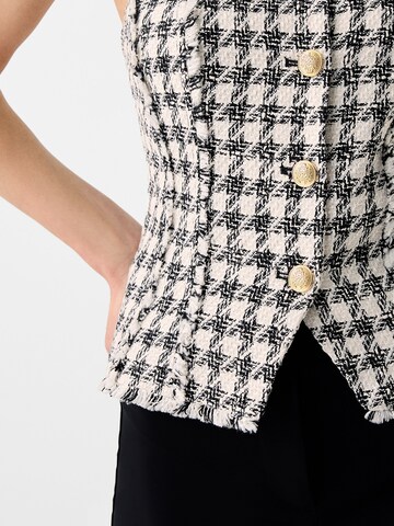 Bershka Vest i sort