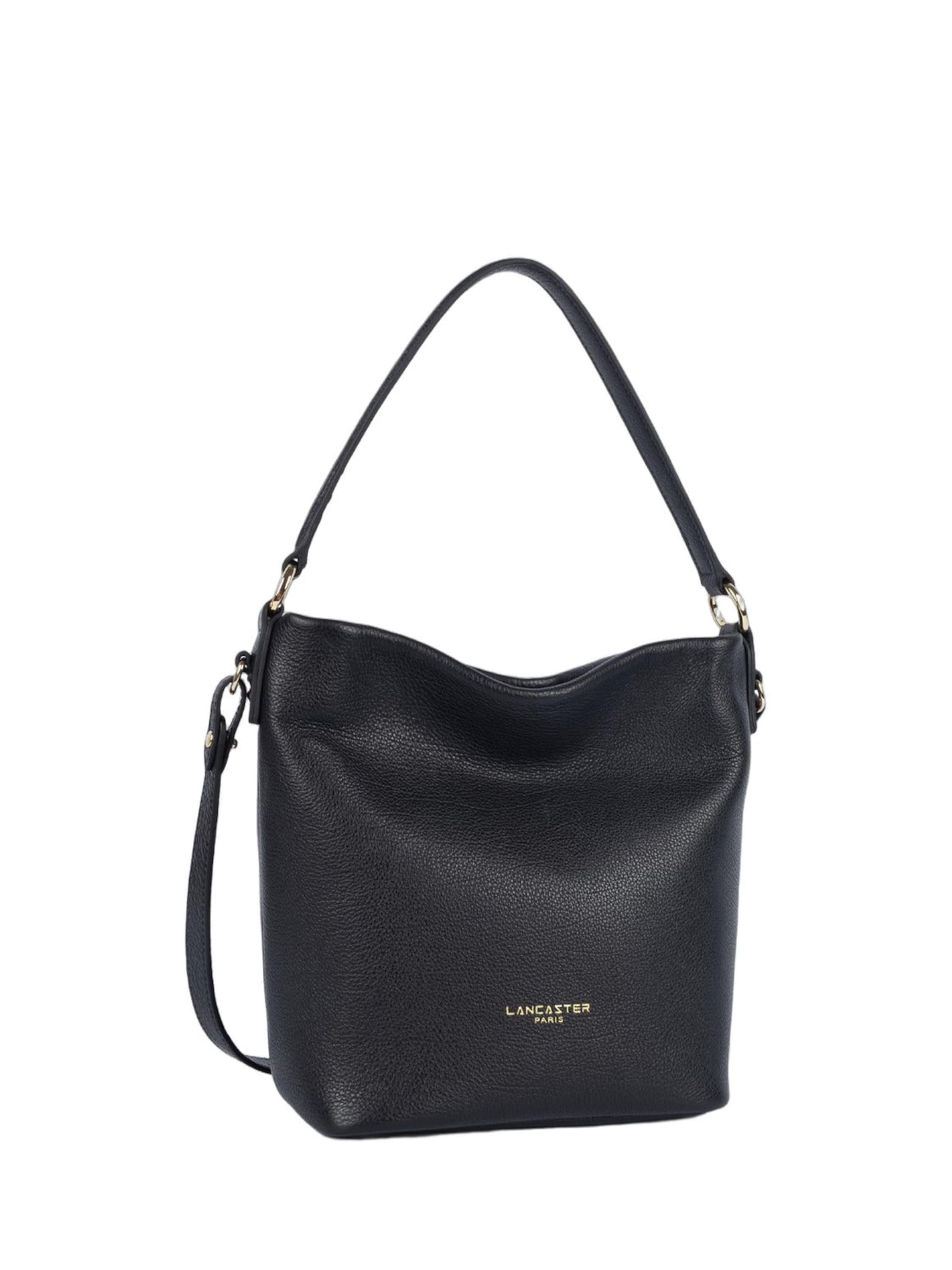 LANCASTER Paris - Mala de ombro 'Dune' em preto