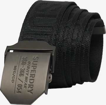Ceinture 'Workwear' Superdry & Co en noir : devant
