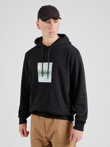 JACK & JONES - Sweatshirt 'Vesterbro' em preto: frente