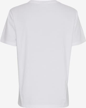 balta MSCH COPENHAGEN Marškinėliai 'Liv'