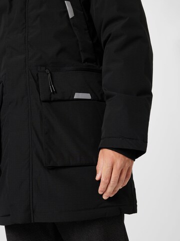 TOM TAILOR Winterparka 'Arctic' in Schwarz