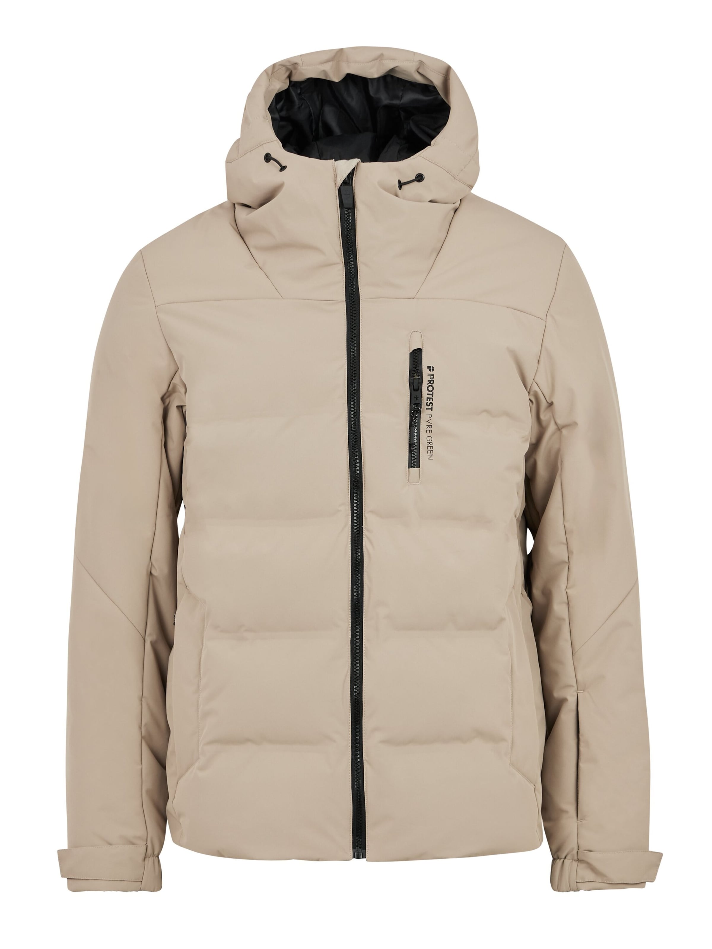 PROTEST Sportjacke 'PRTSUPERIOR24'‌‌‌ in Braun: Vorderseite