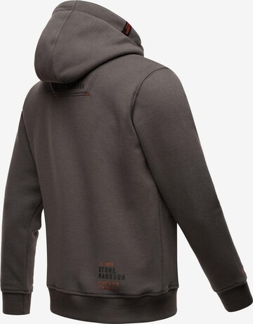 STONE HARBOUR Sweatshirt 'Ty Trey' in Grey