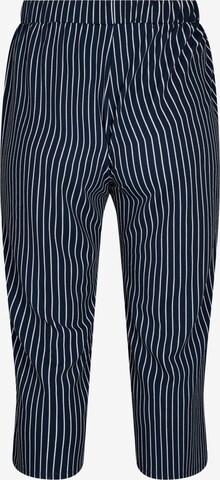 Zizzi - Pierna ancha Pantalón 'Caadelyn' en azul