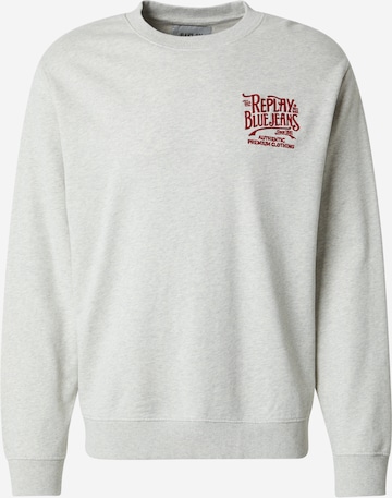 REPLAY Суичър в сиво: отпред