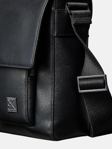 Calvin Klein Τσάντα λάπτοπ 'Emblem' σε μαύρο